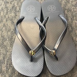 Tory Burch Flip Flops. Never worn